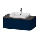 Тумбочка для подвесной консоли Duravit Happy D.2 Plus 100 х 55 см, тёмно-синий шелковисто-матовый лак (HP494109898) фото 1 Aquada.com.ua