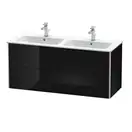 Комплект мебели тумба подвесная с двойной раковиной Duravit XSquare 128 х 47,8 см (XS417504040+2336130000) фото 1 Aquada.com.ua