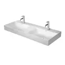 Комплект мебели тумба с двойной раковиной Duravit XSquare 118,4 х 46 см (XS445602222+23531200141) фото 2 Aquada.com.ua