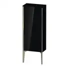 Шкафчик напольный Duravit XViu 40 x 24 х h113 см, чёрный глянцевый (XV1305LB140) фото 1 Aquada.com.ua