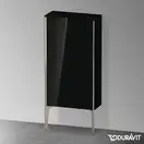 Шкафчик напольный Duravit XViu 50 x 24 х h113 см, чёрный глянцевый (XV1306LB140) фото 2 Aquada.com.ua