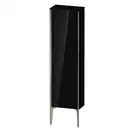 Шкафчик напольный Duravit XViu 40 x 24 х h157 см, чёрный глянцевый (XV1315LB140) фото 1 Aquada.com.ua