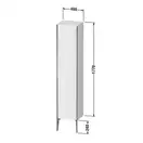 Шкафчик напольный Duravit XViu 40 x 36 х h201 см, белый глянцевый (XV1335LB122) фото 3 Aquada.com.ua