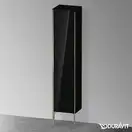 Шкафчик напольный Duravit XViu 40 x 36 х h201 см, чёрный глянцевый (XV1335LB140) фото 2 Aquada.com.ua