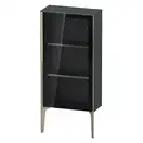 Шкафчик напольный со стеклянными дверцами Duravit XViu 50 x 24 х h113 см, доломитово-серый глянцевый лак (XV1361LB138) фото 1 Aquada.com.ua