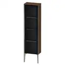Шкафчик напольный со стеклянными дверцами Duravit XViu 40 x 24 х h157 см, американский орех (XV1365LB113) фото 1 Aquada.com.ua