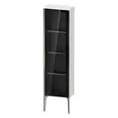 Шкафчик напольный со стеклянными дверцами Duravit XViu 40 x 24 х h157 см, белый глянцевый (XV1365LB122) фото 1 Aquada.com.ua