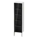 Шкафчик напольный со стеклянными дверцами Duravit XViu 50 x 36 х h201 см, белый глянцевый (XV1376LB122) фото 1 Aquada.com.ua