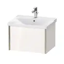 Тумба подвесная под раковину Duravit XViu 61 x 46,9 см, белый глянцевый (XV40150B122) фото 1 Aquada.com.ua