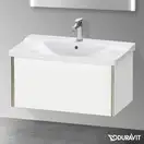 Тумба подвесная под раковину Duravit XViu 81 x 46,9 см, белый глянцевый (XV40160B118) фото 2 Aquada.com.ua