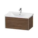 Тумба подвесная под раковину Duravit XViu 81 x 46,9 см, орех тёмный (XV40160B121) фото 1 Aquada.com.ua