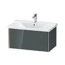 Тумба подвесная под раковину Duravit XViu 81 x 46,9 см, доломитово-серый глянцевый лак (XV40160B138) фото 1 Aquada.com.ua