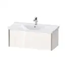 Тумба подвесная под раковину Duravit XViu 101 x 46,9 см, белый глянцевый (XV40170B122) фото 1 Aquada.com.ua