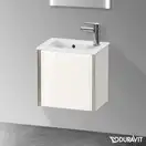 Тумба подвесная под раковину Duravit XViu 41 x 29 см, белый глянцевый (XV4024LB122) фото 2 Aquada.com.ua