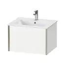 Тумба подвесная под раковину Duravit XViu 61 x 48 см, белый матовый (XV40250B118) фото 1 Aquada.com.ua