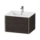 Тумба подвесная под раковину Duravit XViu 61 x 48 см, каштан тёмный (XV40250B153) фото 1 Aquada.com.ua