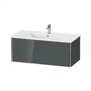 Тумба подвесная под раковину Duravit XViu 101 x 48 см, доломитово-серый глянцевый лак (XV40270B138) фото 1 Aquada.com.ua