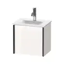 Тумба подвесная под раковину Duravit XViu 43 x 31 см, белый глянцевый (XV4030RB222) фото 1 Aquada.com.ua