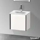 Тумба подвесная под раковину Duravit XViu 43 x 31 см, белый глянцевый (XV4030RB222) фото 2 Aquada.com.ua