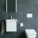 Тумба подвесная под раковину Duravit XViu 43 x 31 см, белый глянцевый (XV4030RB222) фото 3 Aquada.com.ua