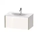 Тумба подвесная под раковину Duravit XViu 81 x 48 см, белый глянцевый (XV40340B122) фото 1 Aquada.com.ua