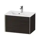 Тумба подвесная компакт, под раковину Duravit XViu 61 x 39 см, орех брашированный (XV40780B169) фото 1 Aquada.com.ua
