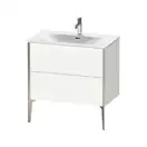 Тумба напольная под раковину Duravit XViu 81 x 48 см, белый глянцевый (XV43020B122) фото 1 Aquada.com.ua