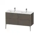 Тумба напольная под раковину Duravit XViu 128 x 48 см, сосна коричневая (XV44850B151) фото 1 Aquada.com.ua