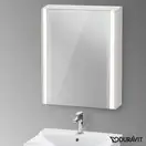 Зеркальный шкафчик с LED подсветкой Duravit XViu 62 х 15,6 х h80 см, версия «sensor» (XV7131LB1B1) фото 2 Aquada.com.ua