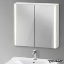 Зеркальный шкафчик с LED подсветкой Duravit XViu 82 х 15,6 х h80 см, версия «sensor» (XV71320B1B1) фото 2 Aquada.com.ua