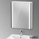Зеркальный шкафчик с LED подсветкой Duravit XViu 62 х 15,6 х h80 см, версия «icon» (XV7141LB2B2) фото 2 Aquada.com.ua
