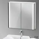 Зеркальный шкафчик с LED подсветкой Duravit XViu 82 х 15,6 х h80 см, версия «icon» (XV71420B2B2) фото 2 Aquada.com.ua