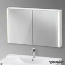 Зеркальный шкафчик с LED подсветкой Duravit XViu 122 х 15,6 х h80 см, версия «icon» (XV71440B1B1) фото 2 Aquada.com.ua