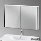 Зеркальный шкафчик с LED подсветкой Duravit XViu 122 х 15,6 х h80 см, версия «icon» (XV71440B2B2) фото 2 Aquada.com.ua