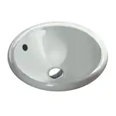 Встраиваемая раковина Duravit Architec d=47 см, с переливом (0468470000)