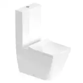 Унитаз - компакт Duravit Viu Rimless (безободковый), с сиденьем Soft Close (2191090000+0942000005+0021290000)