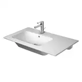 Раковина мебельная, чаша слева Duravit Me by Starck 83 x 49 см (2345830000)