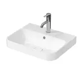 Раковина накладная на столешницу Duravit Happy D.2 Plus 50 х 40 см, белый глянцевый (2360500000)