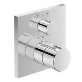 Термостат для душа скрытого монтажа, на 2 потребителя Duravit C.1 (цвет - хром) (C14200013010)