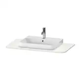 Консоль с 1 одним вырезом Duravit Happy D.2 Plus 100 х 55 см, скавдинавский белый шелковисто-матовый лак (HP031E03939)