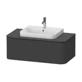 Тумбочка для подвесной консоли Duravit Happy D.2 Plus 100 х 55 см, графит суперматовый (HP494108080)