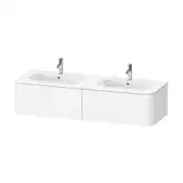 Тумбочка для подвесной консоли Duravit Happy D.2 Plus 160 х 55 см, белый глянец (HP4956B2222)