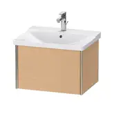 Тумба подвесная под раковину Duravit XViu 61 x 46,9 см, дуб брашированный (XV40150B112)