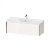 Тумба подвесная под раковину Duravit XViu 121 x 46,9 см, белый глянцевый (XV40180B122)