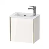 Тумба подвесная под раковину Duravit XViu 41 x 29 см, белый глянцевый (XV4024LB122)
