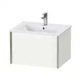 Тумба подвесная под раковину Duravit XViu 61 x 48 см, белый матовый (XV40250B118)