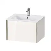 Тумба подвесная под раковину Duravit XViu 61 x 48 см, белый глянцевый (XV40250B122)