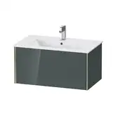 Тумба подвесная под раковину Duravit XViu 81 x 48 см, доломитово-серый глянцевый лак (XV40260B138)