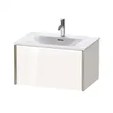 Тумба подвесная под раковину Duravit XViu 71 x 48 см, белый глянцевый (XV40330B122)