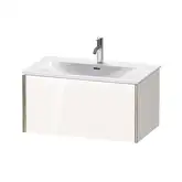 Тумба подвесная под раковину Duravit XViu 81 x 48 см, белый глянцевый (XV40340B122)